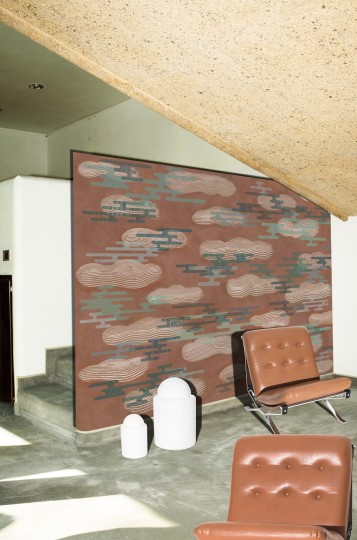 Mural Wall & Deco Contemporary 2021 Nuages de Deux Mondes WDNU2101