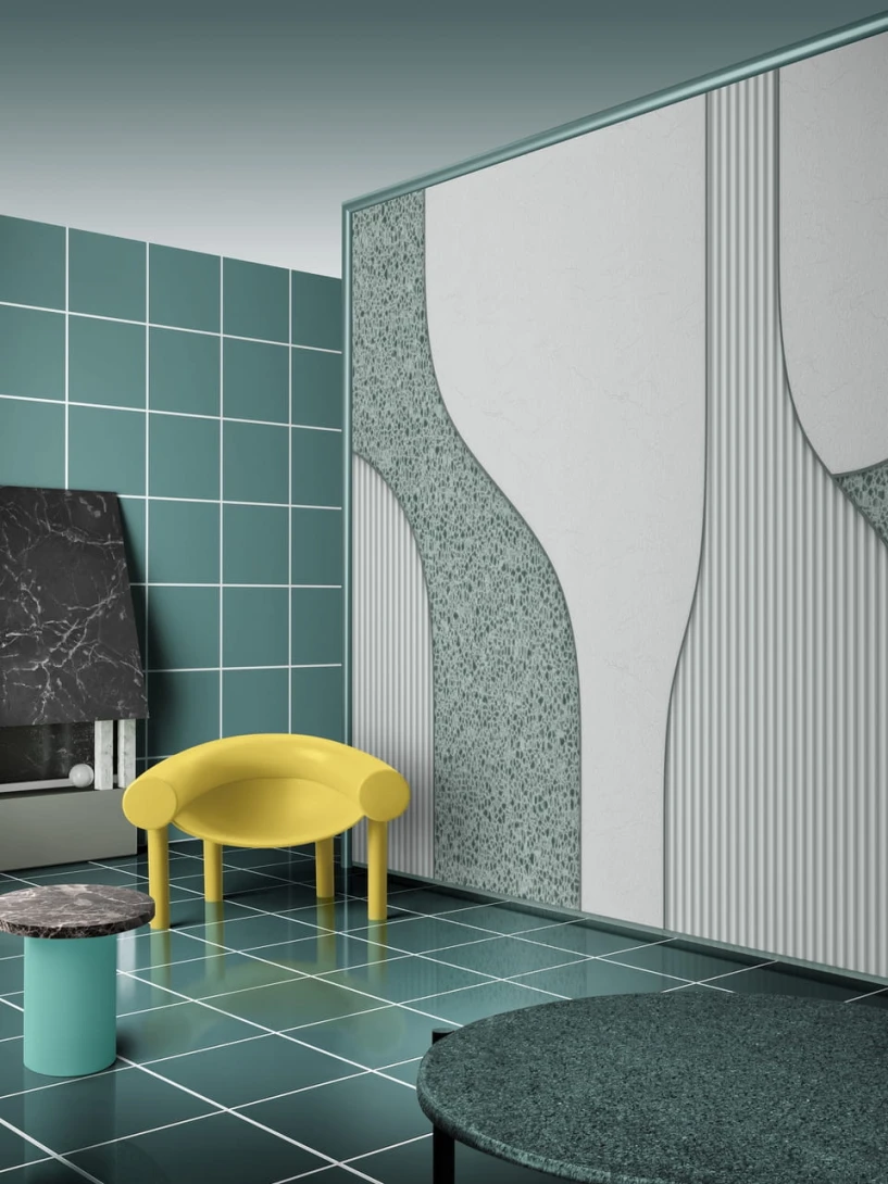 Mural Wall & Deco Contemporary 2021 Wavy WDWA2101