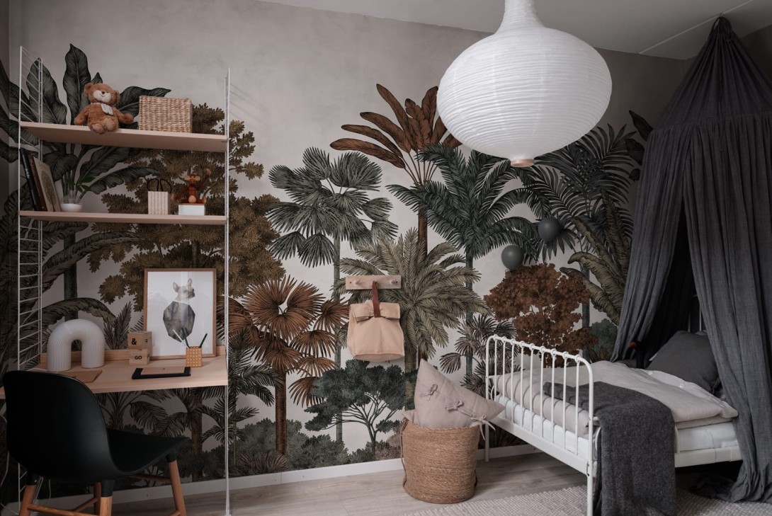 Rebel Walls R17591 Scenery Tropical Bellewood - mural z tropikalną dżunglą