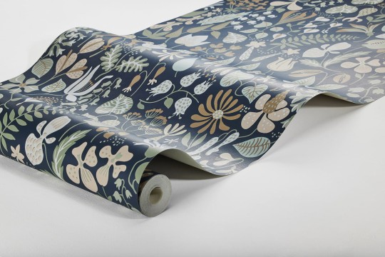 Tapeta Boras Tapeter Scandinavian Designers III 1977 Stig Lindberg Herbarium