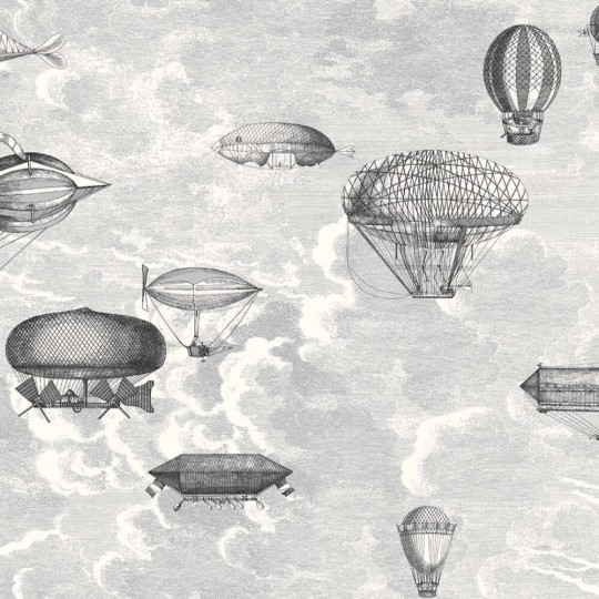 Tapeta Cole & Son Fornasetti Senza Tempo 114/27053 Macchine Volanti zestaw 2 rolek