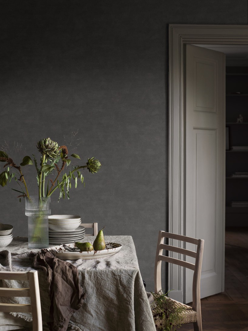 Tapeta Boras Tapeter Chalk 5056 Shades Anthracite