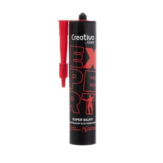 Klej montażowy Cezar Creativa Expert Super Silny 290 ml