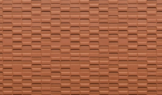 VINYLPEX  W48.09 Eliot - tapeta obiektowa 3D pomarańczowa