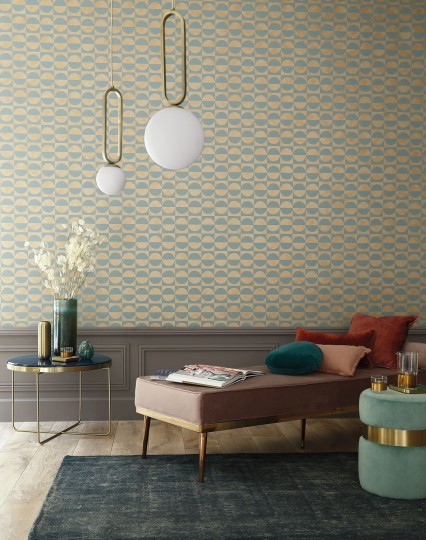Tapeta Casamance Delta 74591222 Circles