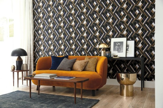 Tapeta Casamance Delta 74632140 Shapes