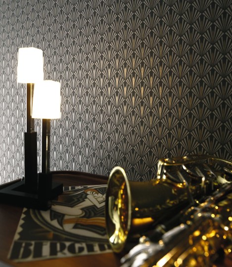 Tapeta Casamance Delta 73920232 Stein