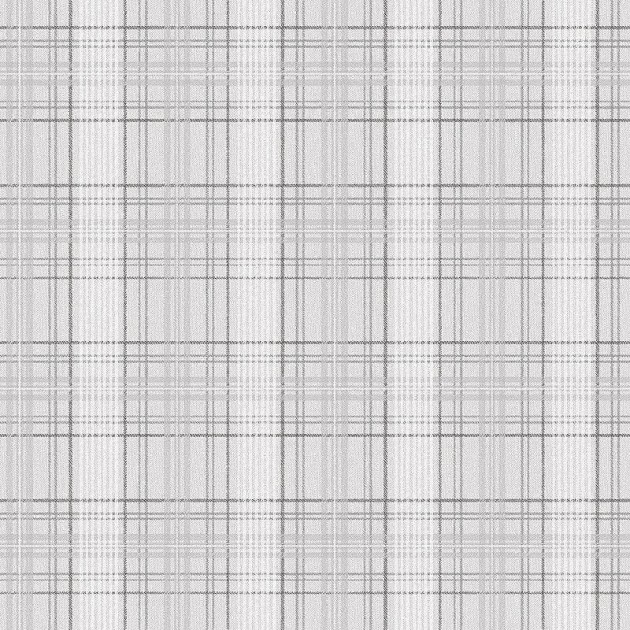 Boras Tapeter 3581 Cottage Garden Tailor’s Tweed Gray - tapeta w szkocką kratkę