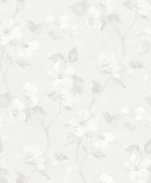 Boras Tapeter 3583 Cottage Garden Helen’s Flower White - tapeta w kwiaty
