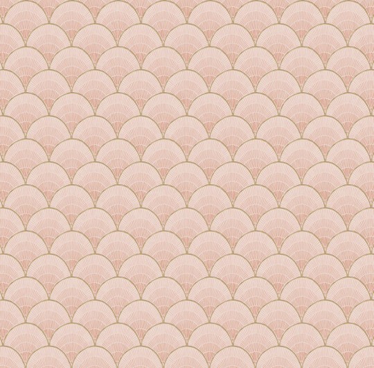 Tapeta Rebel Walls Oddity Marmaris, Coral R17473
