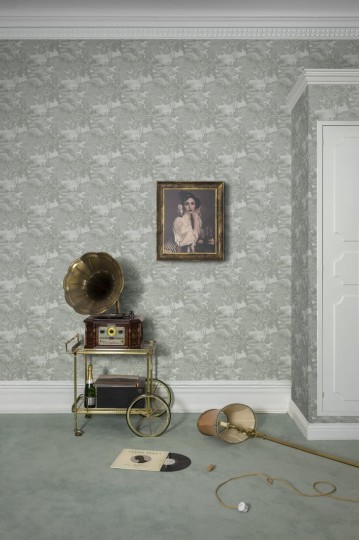 Tapeta Rebel Walls Oddity Saint Sebastian, Pistachio R17534