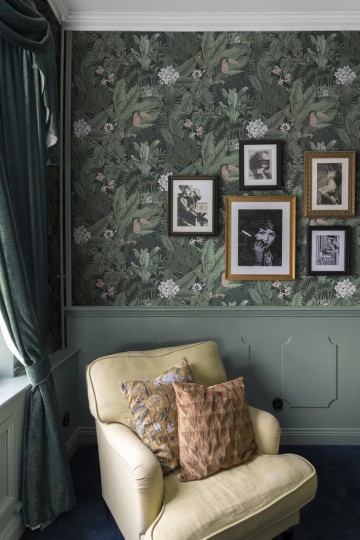 Tapeta Rebel Walls Oddity Furada, Sage R17461