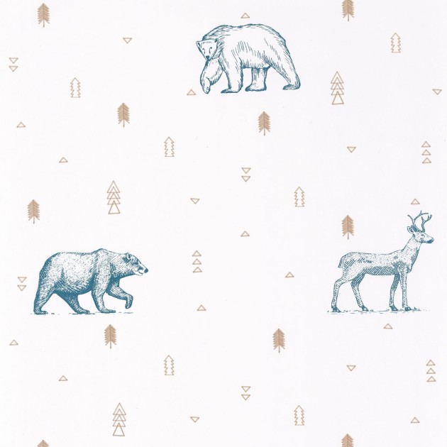 Tapeta Caselio Our planet OUP 10198 60 09 Grizzly Bears