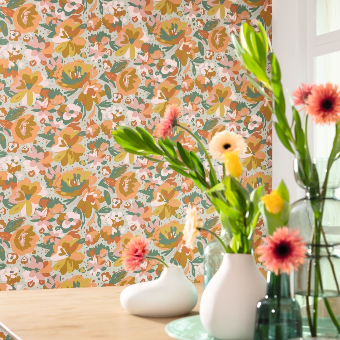 Tapeta Caselio Flower power FLP 10187 10 90 July