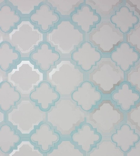 Tapeta Osborne And Little - Verdanta Wallpapers - Quatrefoil - W6599 - 02 - 01