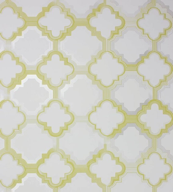 Tapeta Osborne And Little - Verdanta Wallpapers - Quatrefoil - W6599 - 03 - 01