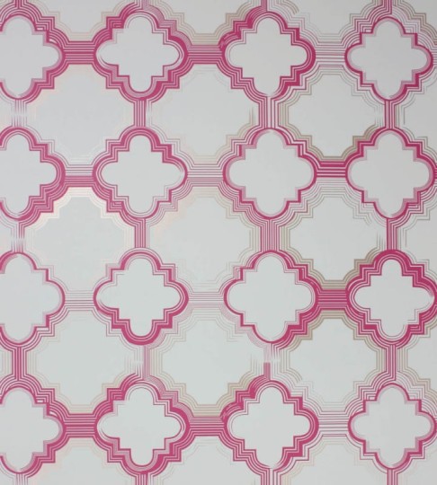 Tapeta Osborne And Little - Verdanta Wallpapers - Quatrefoil - W6599 - 04 - 01