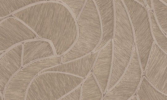 Arte 64511 Manila Spiral Taupe - tapeta w spiralny wzór z efektem wyszywania