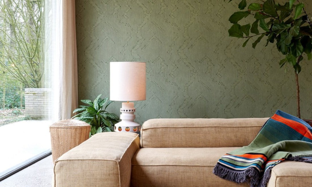 Arte 64522 Manila Edge Soft Beige - tapeta w sznurkowy relief