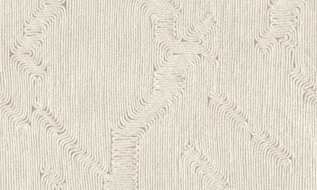 Arte 64524 Manila Edge Bone - tapeta w sznurkowy relief