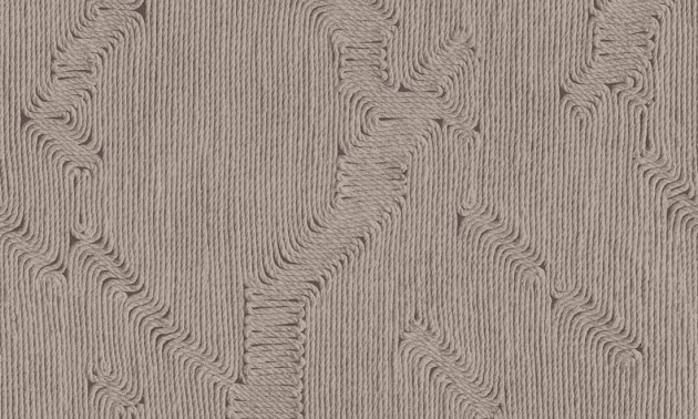 Arte 64525 Manila Edge Ash - tapeta w sznurkowy relief