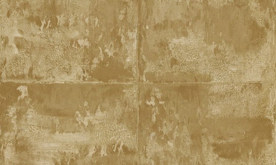 Arte 85500 Icons Platinum Warm Gold - tapeta metaliczna z blokowym wzorem