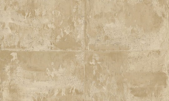 Arte 85506 Icons Platinum Light Gold - tapeta metaliczna z blokowym wzorem