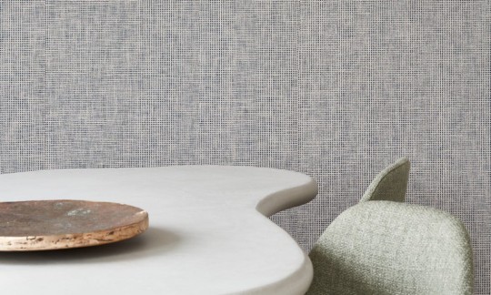 Arte 85531 Icons Waffle Weave Taupe - tapeta ze wzorem plecionki