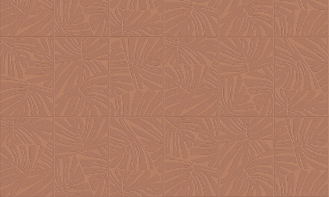 Arte 43023 Yala Monstera Blush - tapeta tekstylna 3D w liście monstery