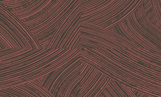 Arte 66001 Cameo Arado Rose Brown - tapeta w geometryczna w pociągnięcia pędzla