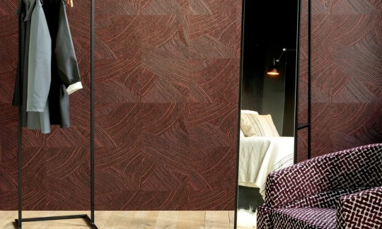 Arte 66002 Cameo Arado Washed White - tapeta w geometryczna w pociągnięcia pędzla