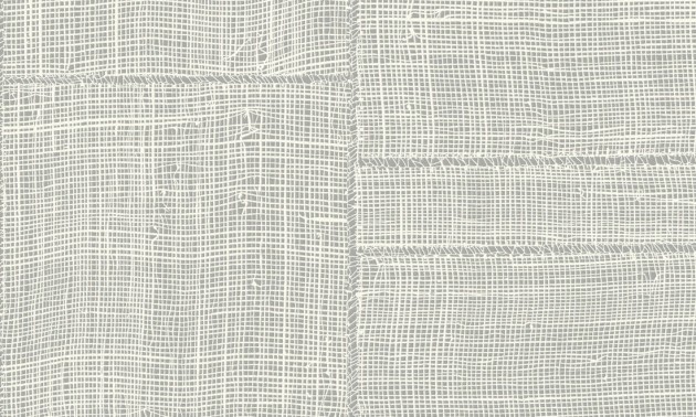 Arte 66062 Cameo Twine Eggshell - tapeta imitująca patchwork z rafii