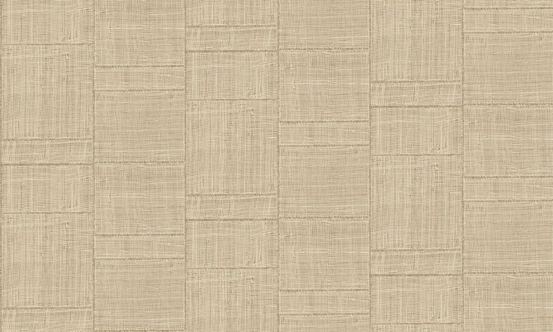 Arte 66063 Cameo Twine Clay - tapeta imitująca patchwork z rafii