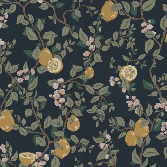 Tapeta Sandberg Arboretum 432-96 Kvitten Dark Blue