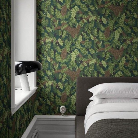 Tapeta Sandberg Arboretum 433-88 Ek Dark Green