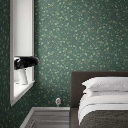 Tapeta Sandberg Arboretum 709-78 Hassel Dark Green