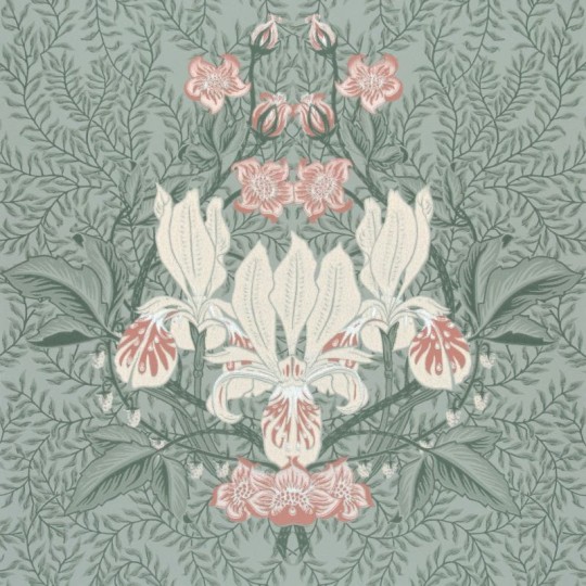 Tapeta Sandberg Flora Sandbergica 412-68 Siri Green