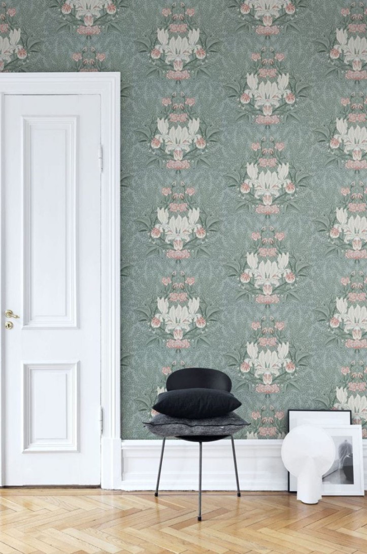 Tapeta Sandberg Flora Sandbergica 412-68 Siri Green