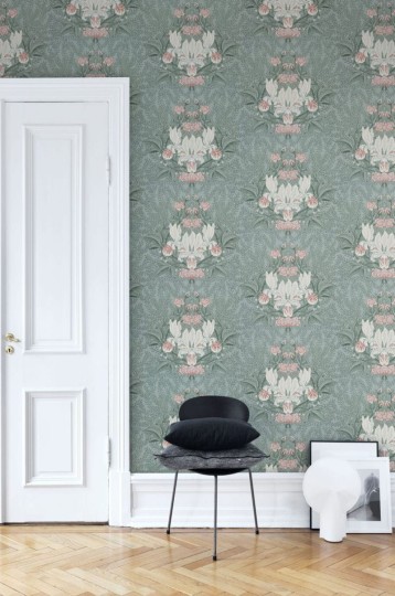 Tapeta Sandberg Flora Sandbergica 412-68 Siri Green