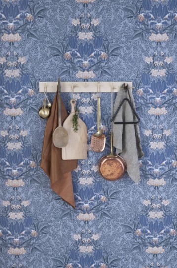 Tapeta Sandberg Flora Sandbergica 412-77 Siri Blue