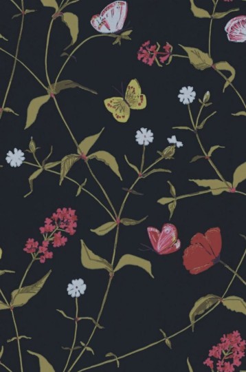 Tapeta Sandberg Flora Sandbergica 435-81 Christophe Black