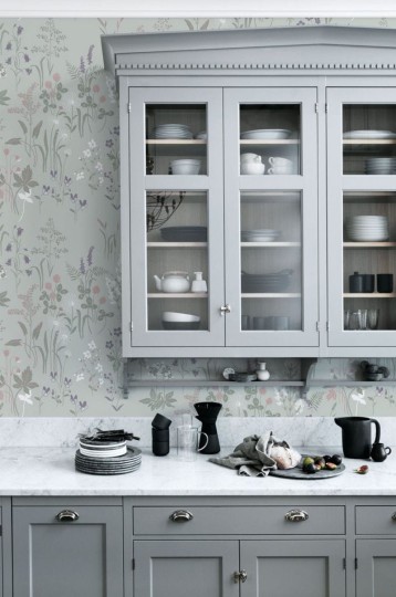 Tapeta Sandberg Flora Sandbergica 553-27 Flora Turquoise