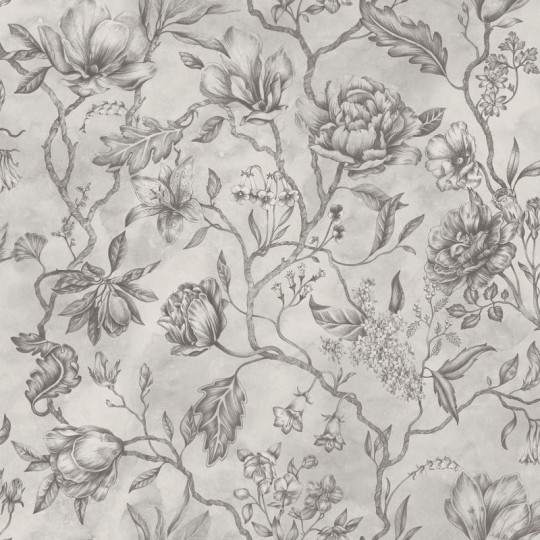 Sandberg 244-31 Kolonin Linda Sandstone - tapeta w kwiaty magnolii
