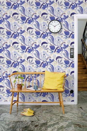 Tapeta Sandberg Signatur 419-16 Saro Blue