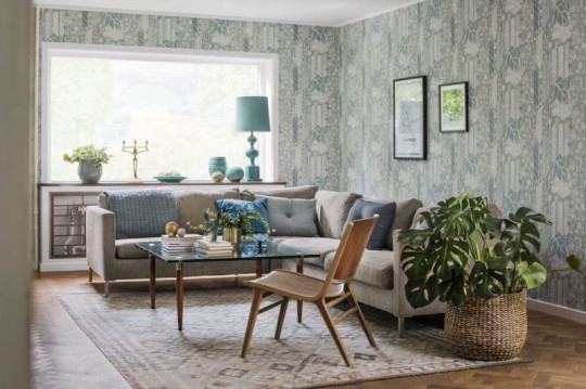 Tapeta Sandberg Signatur 421-38 Senecio Green