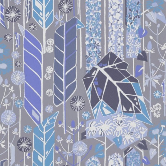 Tapeta Sandberg Signatur 421-66 Senecio Blue