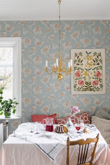 Tapeta Sandberg Lofstad 830-26 Charlotta Sky Blue