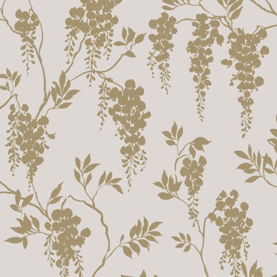 Sandberg 833-32 Lofstad Hedvig Honey - tapeta w glicynię
