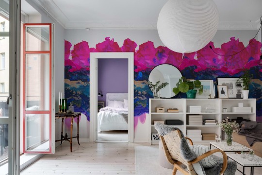 Fototapeta Rebel Walls Donedo, Magenta R17971