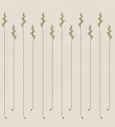 London Art 18509-01 Exclusive 18 Spirali - mural w kwiaty